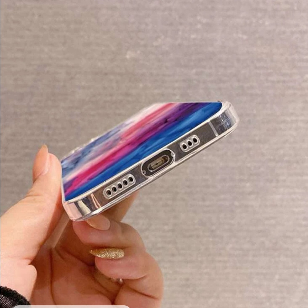 Marble Pattern Phone Case Multicolor - Picture 4 of 4